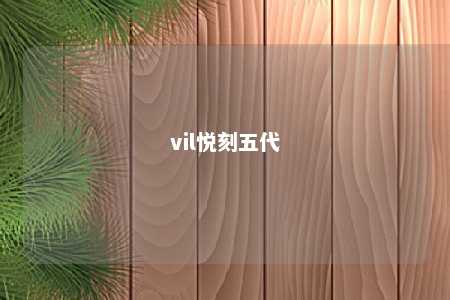 vil悦刻五代