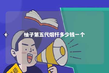 柚子第五代烟杆多少钱一个